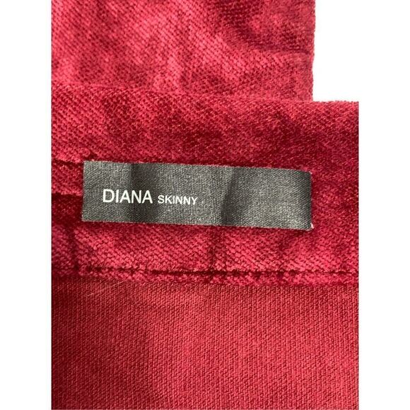 006 Kut from the Kloth skinny Diana velvet pant size 8 - Picture 3 of 7